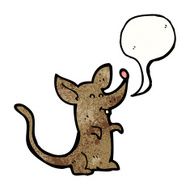 Cute Cartoon Mouse N18