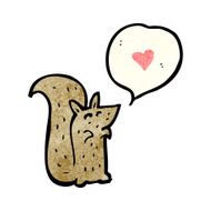 Cartoon Squirrel N79