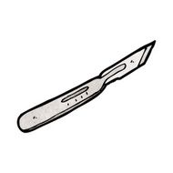 cartoon scalpel N10