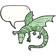 Cartoon Dragon N58