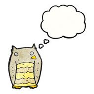 Cartoon Owl N249