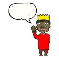 cartoon prince taking oath N4