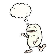cartoon snow monster N3
