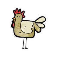 funny cartoon chicken N16