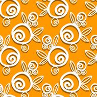 Seamless pattern with flowers N14
