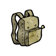 cartoon rucksack N4