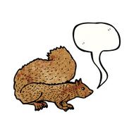 Cartoon Squirrel N85