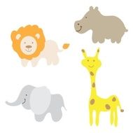 Baby animals set N2