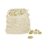 Cartoon Sack Of Potatoes N33