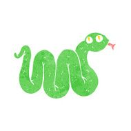 funny cartoon snake N102