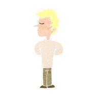cartoon man ignoring N15
