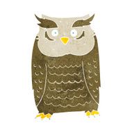 Cartoon Owl N250