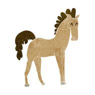Cartoon Horse N118