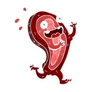 meat cartoon character N14