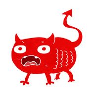 cartoon little imp N59