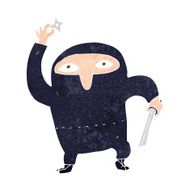 Cartoon Ninja N44