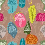 seamless umbrella pattern N7