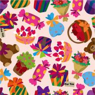 seamless gift pattern N5