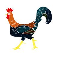 cartoon cockerel N53