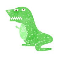 cartoon dinosaur N236