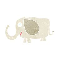 cartoon baby elephant N16