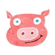 Cartoon Pig Face N18