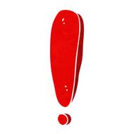Cartoon Exclamation Mark N16