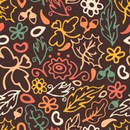 abstract floral pattern N18