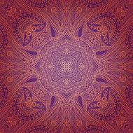Symmetry ornament &quot;paisley&quot;