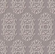 Seamless Ornate Abstract Pattern N35