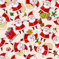 Seamless Christmas pattern N15