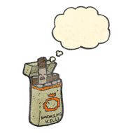 pack of cigarettes cartoon