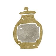 retro cartoon honey pot N6