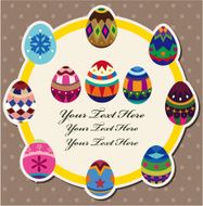 Easter Egg Card N7