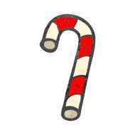 retro cartoon candy canes N3