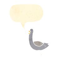 retro cartoon pigeon N4