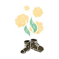 smelly old shoes retro cartoon N2