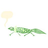 retro cartoon newt N3