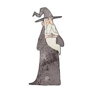 cartoon old wizard N18