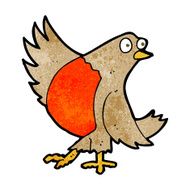 cartoon dancing robin N4