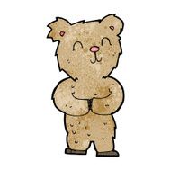 cartoon happy little bear N4