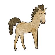 Cartoon Horse N119