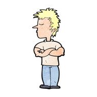 cartoon man refusing to listen N15