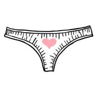 drawing of underwear