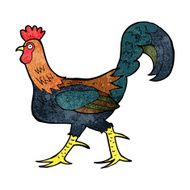 cartoon cockerel N55