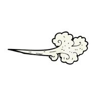 cartoon gust of wind N25