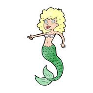 Cartoon Mermaid N106