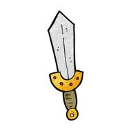 cartoon viking sword N13