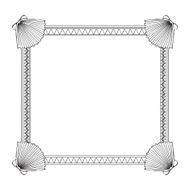 Sea shell frame