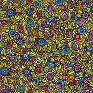 decorative floral seamless pattern N8